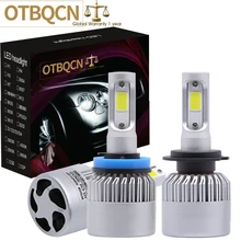 Farol do carro Lâmpadas LED H4 LED H7 H1 H3 H11 H13 H27 HB3 72 HB4 9004 9005 9006 9007 w 8000LM Auto Farol 6500 k Lâmpada LED