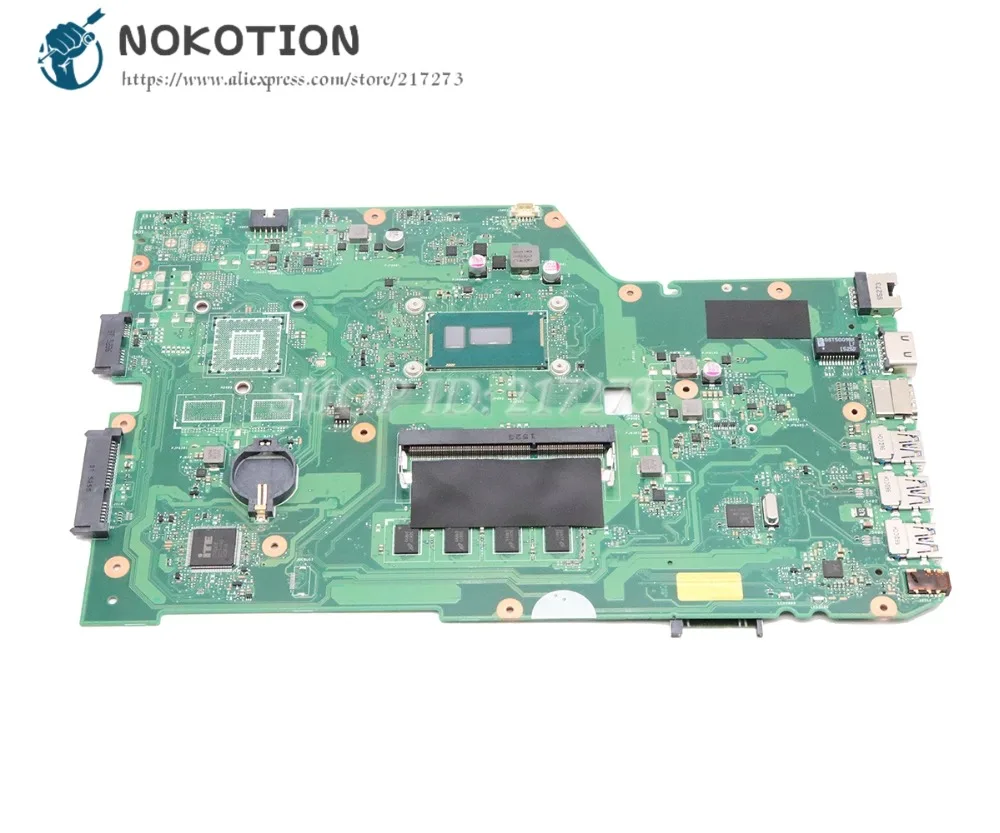 NOKOTION материнская плата для ноутбука ASUS x751ld X751L K751L K751LN X751LK основной плате REV 2,5 SR244 I3-5005U Процессор 60NB04P0-MB1M20