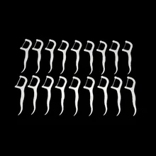 100 шт Стоматологическая Flosser межзубные щетки для средство для гигиены полости рта палочки зубные зубы практические межзубная нить зубочистка комплект