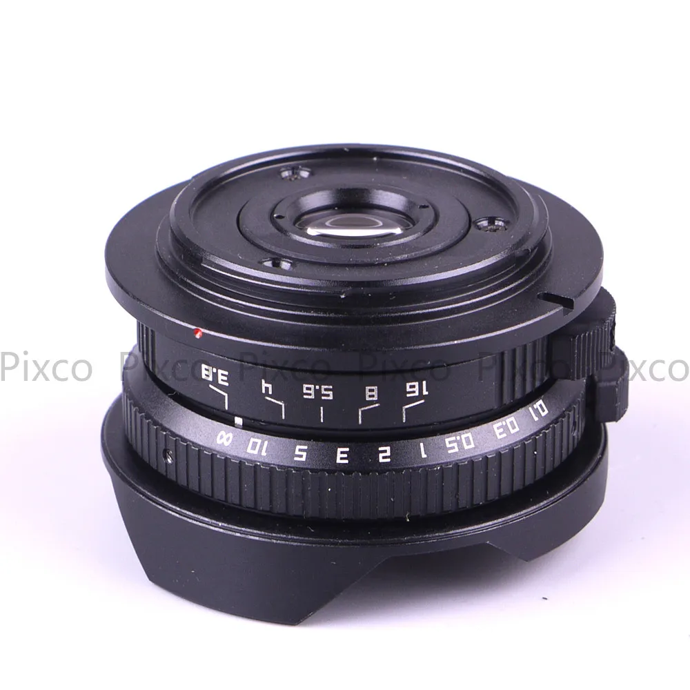 8mm F3.8 Fisheye Lens C Mount Lens Wide Angle Fish-eye For Micro Four  Thirds Camera M43 For Lumix Gx8 Gx85 G7 E-m5 E-m10ii E-pl8 - Camera Lenses  - 