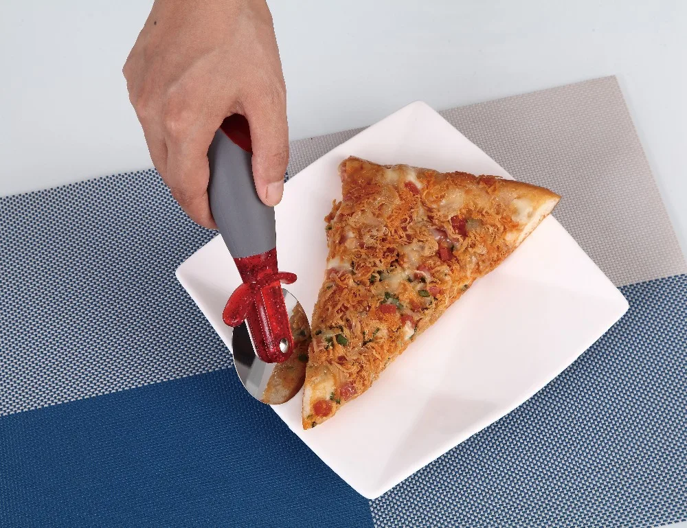 NEW DESIGN PIZZA CUTTER STAINLESS STEEL WHEEL PIZZA CUTTER COMFORTABLE