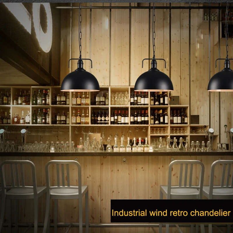  Vintage pendant lights industrial Loft lamp E27 Nordic Restaurant Kitchen light Night Light lamp Lo - 32954223547