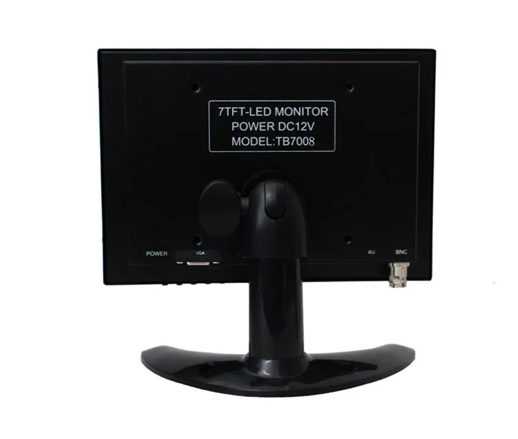 7 inch HD high definition BNC interface input device monitoring computer LCD display instrument display screen