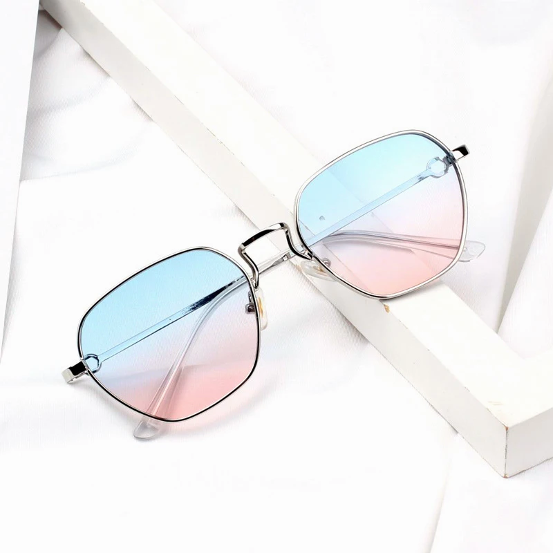 Iboode трусы-боксеры детские солнцезащитные очки детские сплав прозрачные линзы кошачий глаз солнцезащитные очки для мальчиков и девочек UV400 защитные очки мода - Цвет линз: Blue Pink