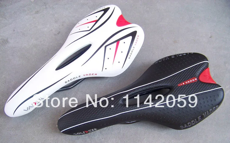 VADER MTB Cycling Mountain Bike Road Offroad Bicycle Saddle Seat White | Спорт и развлечения