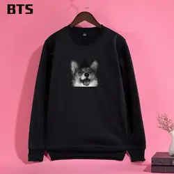 BTS Sausage Dog толстовки Mulheres модная базовая Толстовка Женская креативная горячая Распродажа милые женские толстовки с длинным рукавом