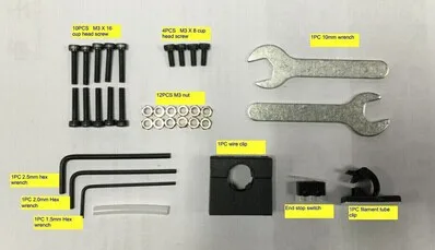 

WANHAO Manufacturer D4/D4X repairing bag(different from D4S's)
