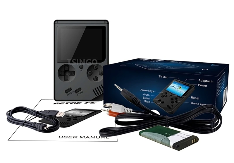 TSINGO портативный мини карманный портативный игровой плеер 168/360 классические игры ТВ выход видео Ретро игровая консоль лучший подарок для семьи
