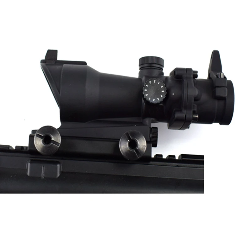 Оптический Прицел ACOG 1X32 красный зеленый Dot тактический прицел для охоты стрельбы