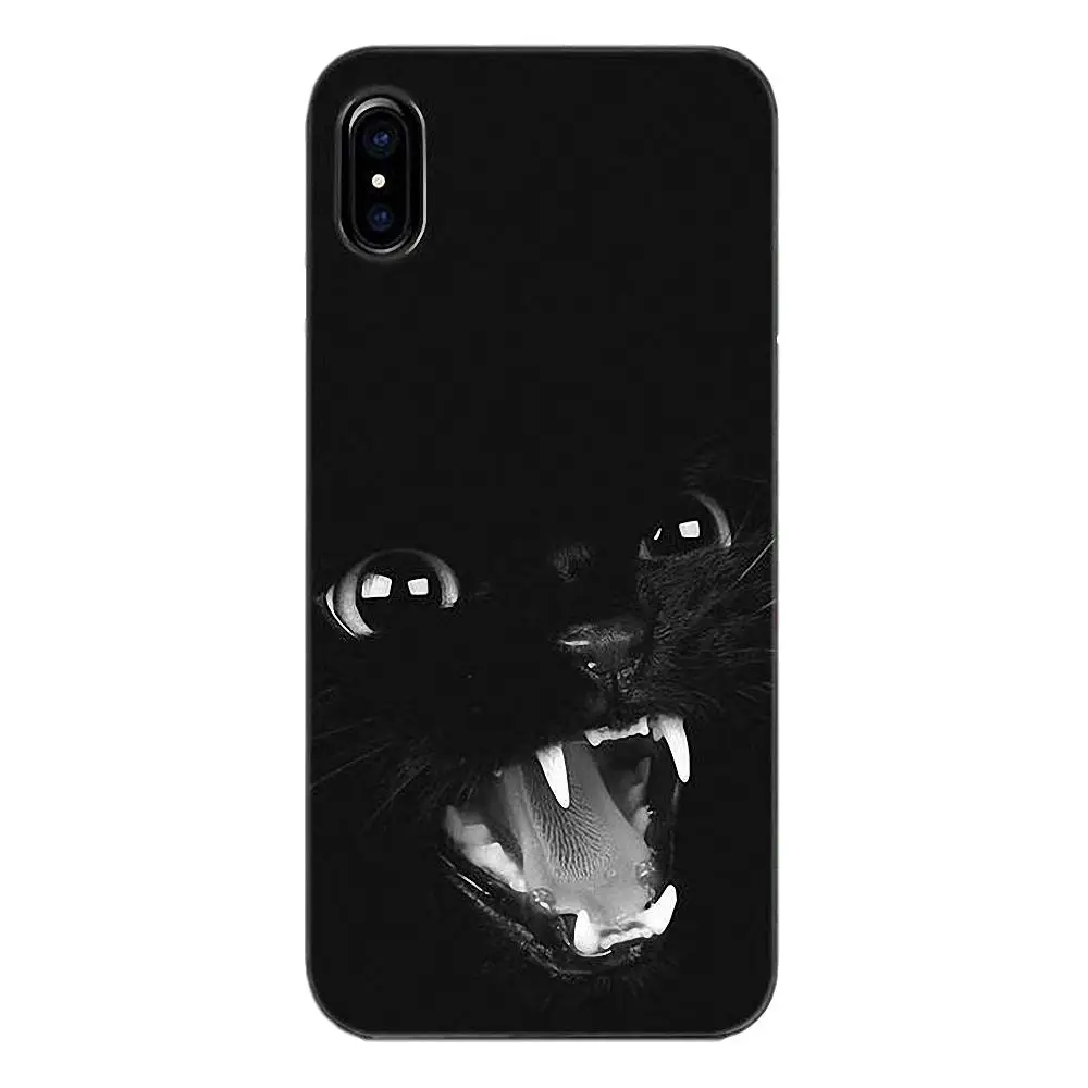 Tpwxnx черный крутой Кот для LG G2 G3 mini spirit G4 G5 G6 K4 K7 K8 K10 2017 V10 V20 V30 ТПУ защитные чехлы