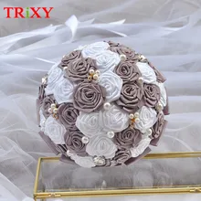 TRiXY B2-A ручной работы очаровательные свадебные аксессуары цветы невесты свадебные букеты Искусственные цветы Букеты Свадебные
