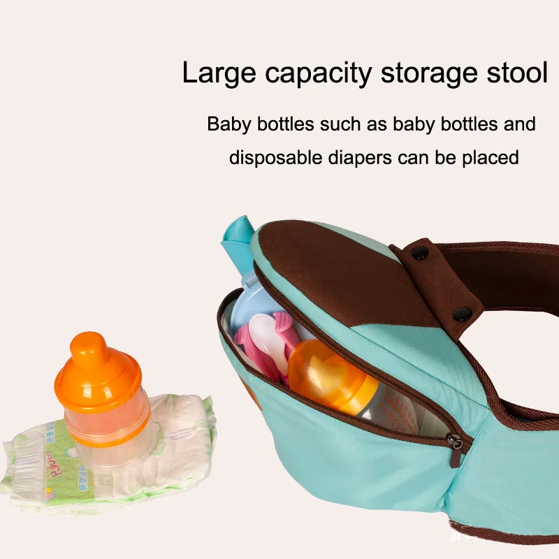 Ibelibaby кенгуру младенца Хлопок дышащий новорожденных обёрточная бумага табурет передняя сторона малыша переноски ремень мягкий поясной табурет