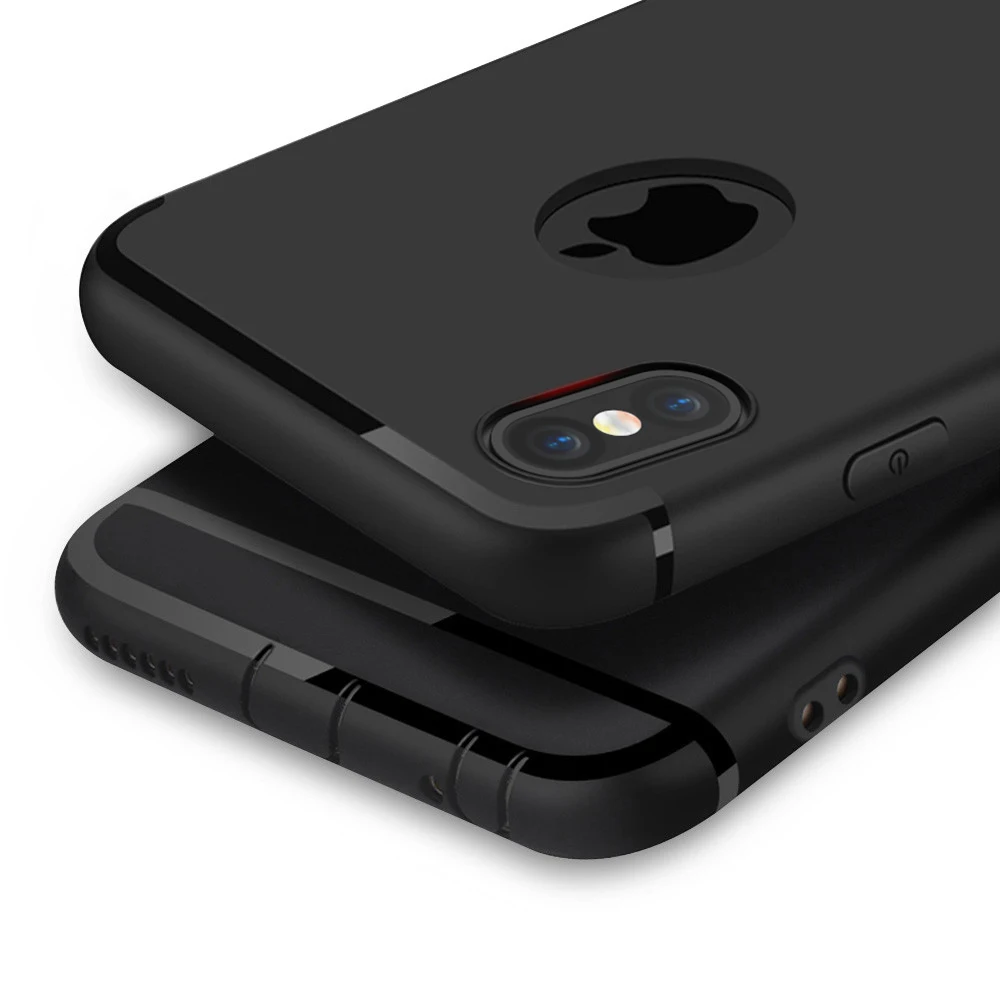 Новинка 2018 мягкий матовый чехол для iPhone X чехлы XS 8 7 6S 6 Plus 5 зеркальный 5SE с полным
