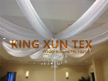 Panel Ceiling Drapes Roof Drape Fabric Canopy Drapery Wedding