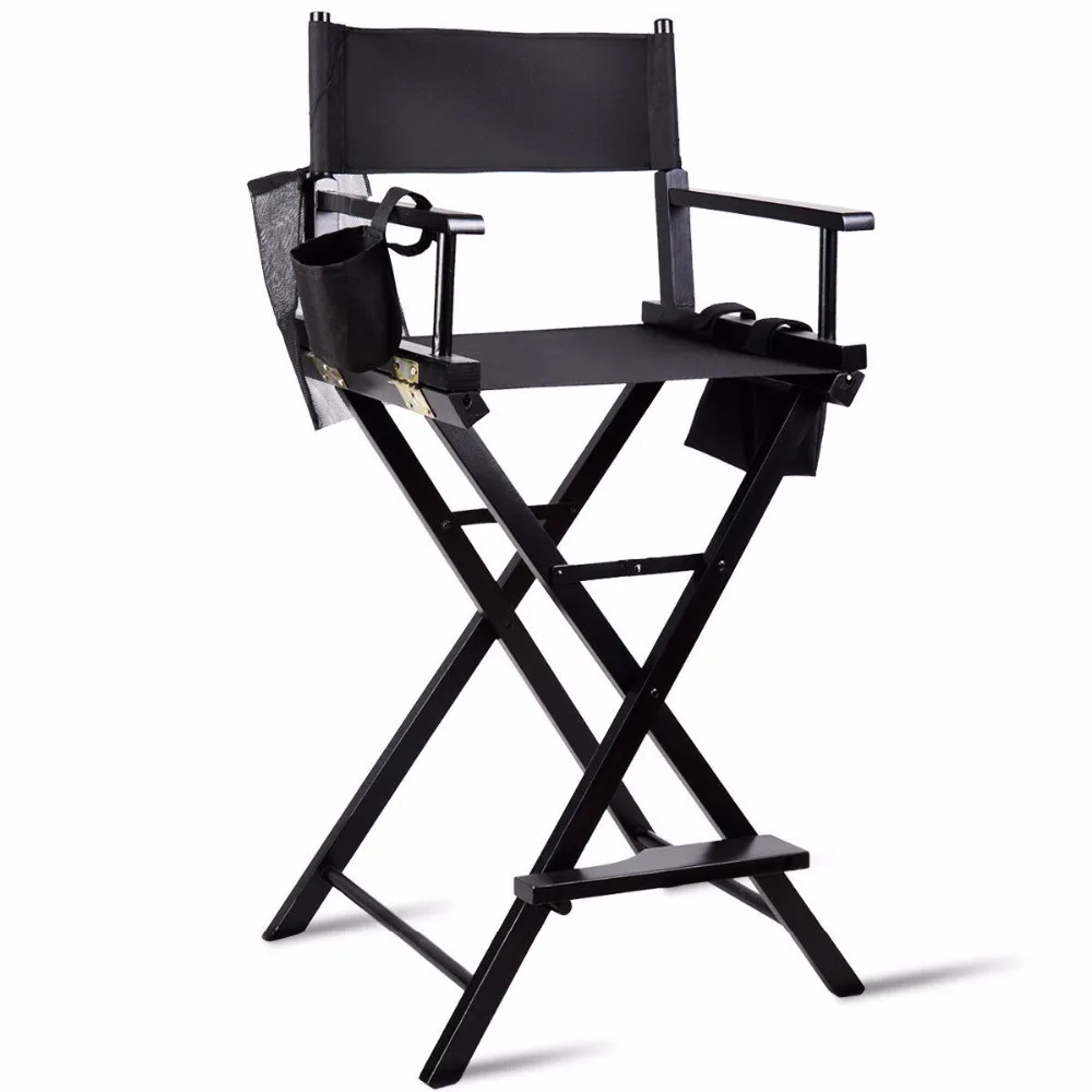 Giantex Foldable Wood Camping Directors Chair Makeup
