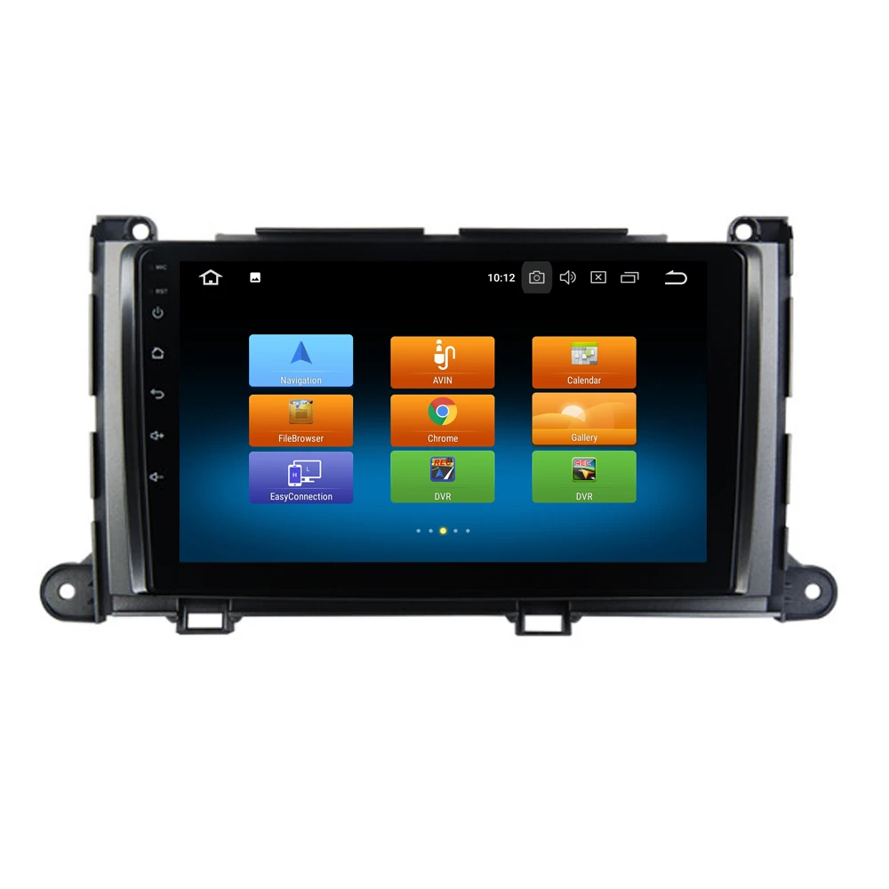 

RoverOne Android 8.0 Car GPS Navigation Radio Player For Toyota Sienna XL30 2010 - 2014 Octa Core 4GB + 32GB Stereo Multimedia