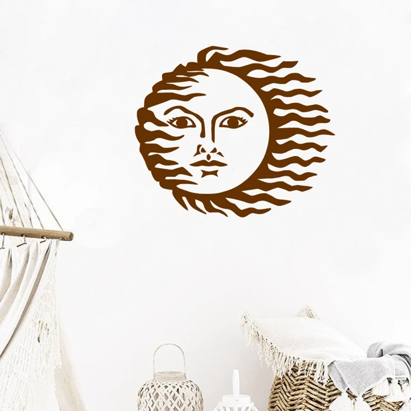 Sun Vinyl Sticker Wall Decor