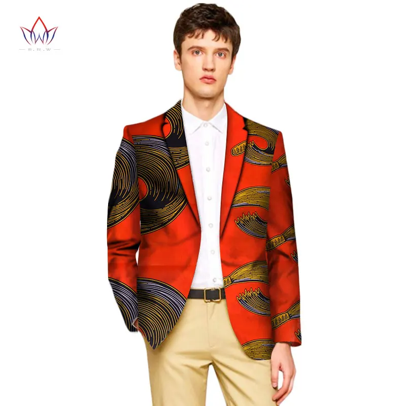 mens slim fit blazer full sleeve Africa Bazin Riche