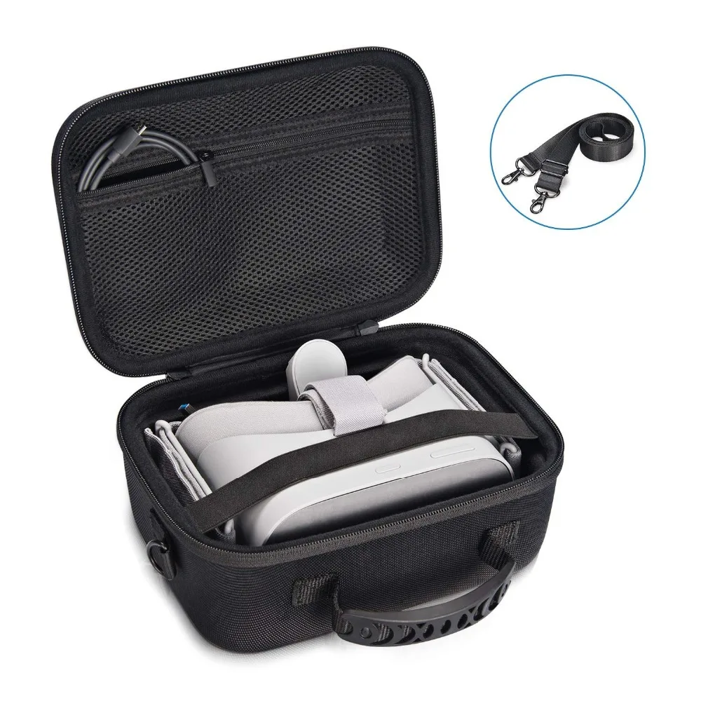 

Case for Oculus Go for VR headset Travel Handheld Carrying Storage Case for Oculus Go, Remote Controller and All Accessories