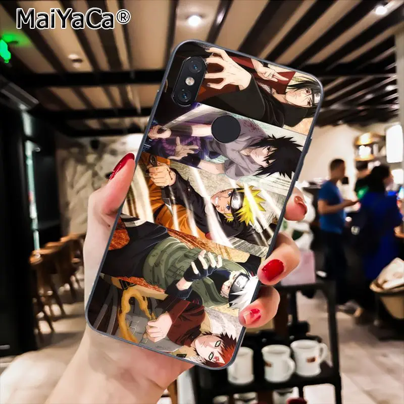 MaiYaCa Наруто и производства компании "Kakashi" японский чехол для телефона аниме для Xiaomi Redmi4X 6A S2 Go Redmi 5 5Plus Note4 Note5 7 Note6Pro