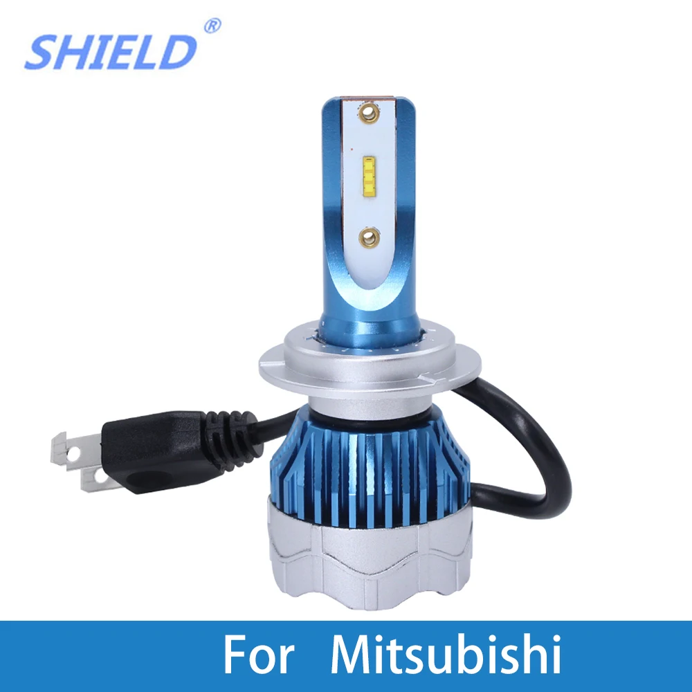 Комплект Автомобильных СВЕТОДИОДНЫХ Фар H4 H7 LED 9006 9005 H1 H3 12000LM CSP чипы для Mitsubishi