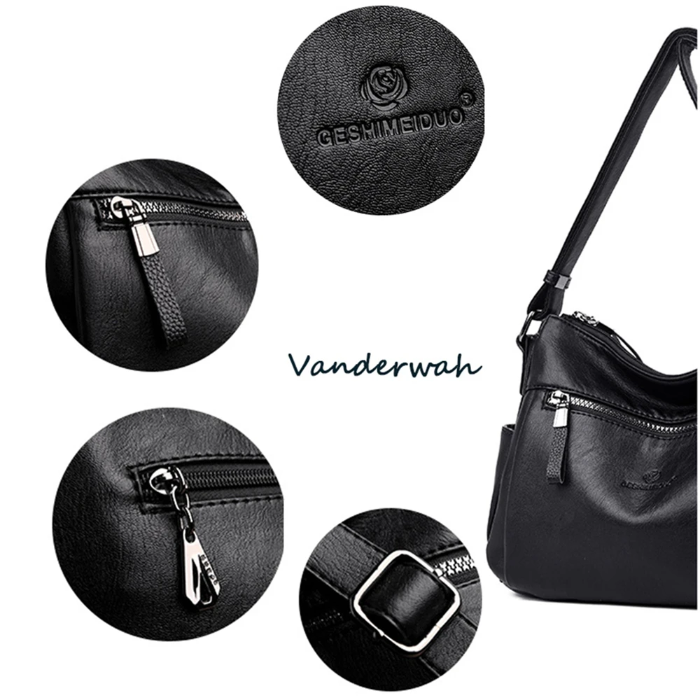Женские кожаные сумки через плечо Sac A Main Femme роскошные дизайнерские на высокого