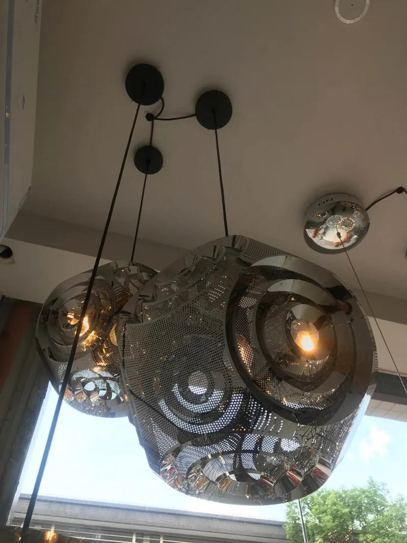 Modern Space Ball Pendant Lamp-12