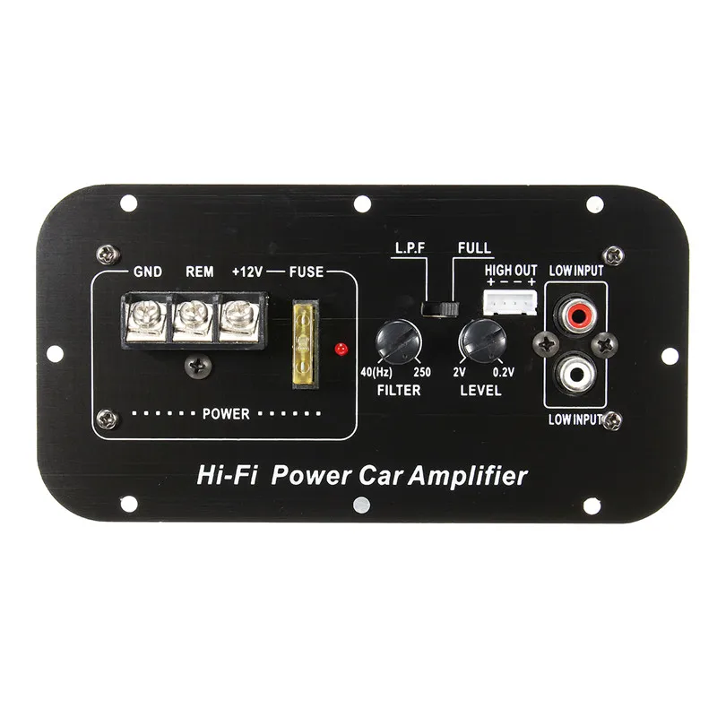 Nuevo amplificador de potencia de graves de alta fidelidad de 150 W 12 V potente subwoofer Digital de 6-12 pulgadas Nuevo amplificador de potencia de graves de alta fidelidad de 150 W 12 V potente subwoofer Digital de 6-12 pulgadas