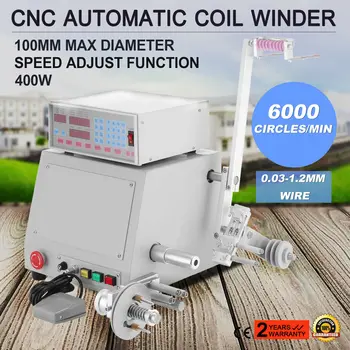 

New Computer CNC Automatic Coil Winder Winding Machine for 0.03-1.2mm wire