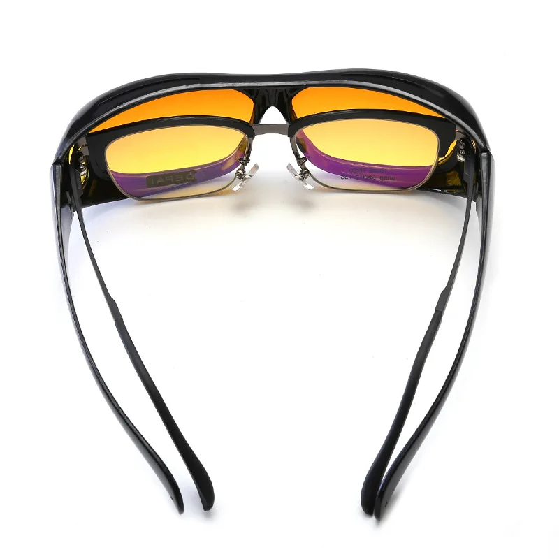 Очки ночного видения, очки для вождения автомобиля, анти-солнечные очки для вождения, защитные УФ очки, HD очки для зрения, солнцезащитные очки, день и ночь