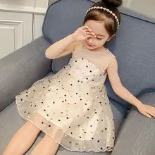 Girls Dress Party Gown Bridesmaid Tulle Tutu Bow Dresses Birthday Party Dresses Girls Clothes Dress children’s clothing