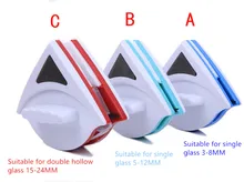 2017 Nuevo Doble Cara Magnética Ventana Cepillo de Limpieza de Cristal Home Glass Window Wiper Surface Cleaner Herramientas