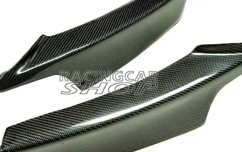Real Carbon fiber P Style Front Spoiler Splitter for BMW F30 F35 M tech Bumper 2012UP