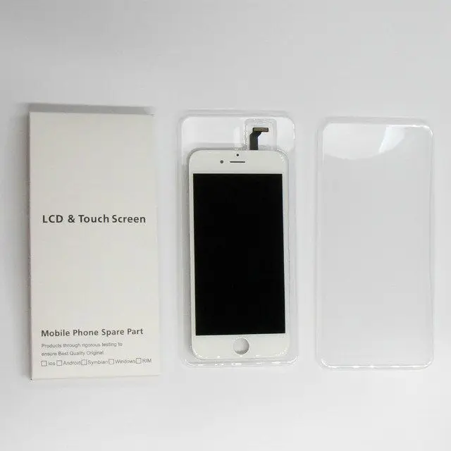 

retail package for iphone lcd