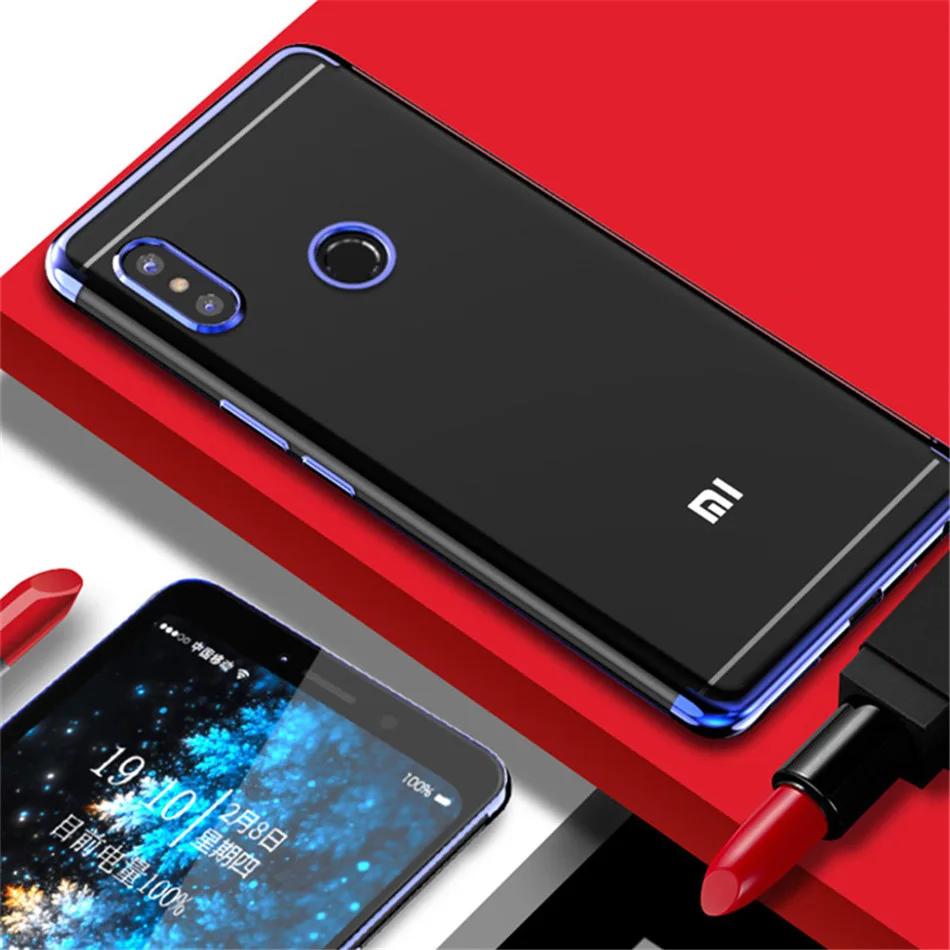 Luxury Shockproof Plating Soft Case For XiaoMi Mi A1 A2 8 Lite 8se 9se Mi8 XioMi RedMi 6A 5A 5 Plus Note 6 7 Pro Silicone Cover (3)
