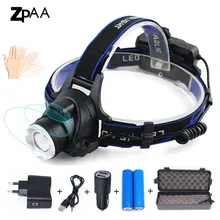 Светодиодный налобный фонарь XML T6 L2 3800/18650 лм, налобный фонарь, фонарь светодиодный налобный фонарь, налобный фонарь, фонарь