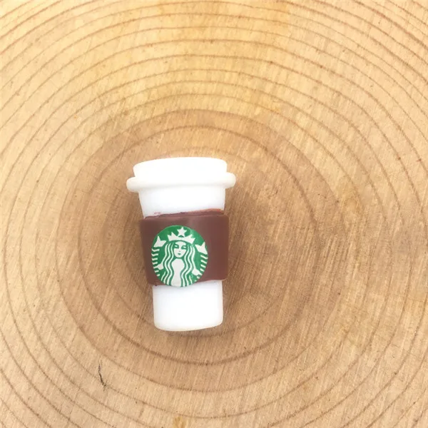 10 шт. 3D миниатюрные каваи кофейные чашки полимерные Кабошоны для телефона Deco ювелирные аксессуары мини-еда DIY ремесла 10*22 мм