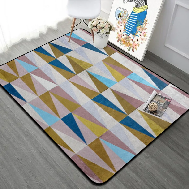  Simple Nordic Carpet Livingroom Home Soft Bedroom Carpets Sofa Coffee Table Rug Study Floor Mat Kid - 32859561960