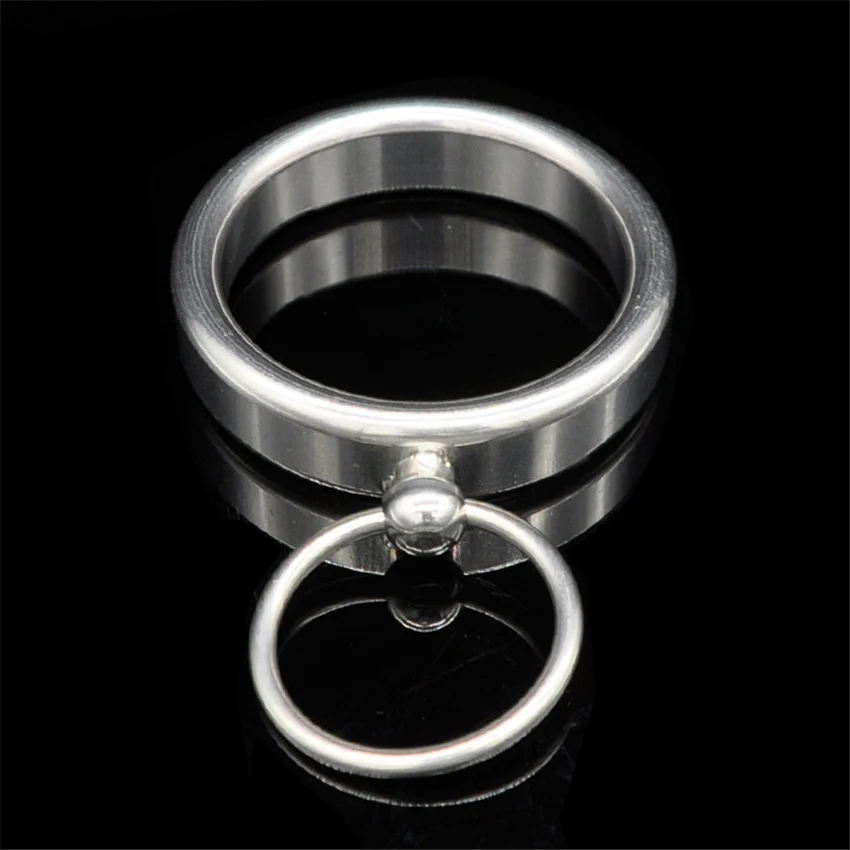 Stainless Steel Metal Delay Ejaculation Penis Rings,Prevent Impotence,Penis Lock,Cock Ring,Cock Clamp,Sex Toys 