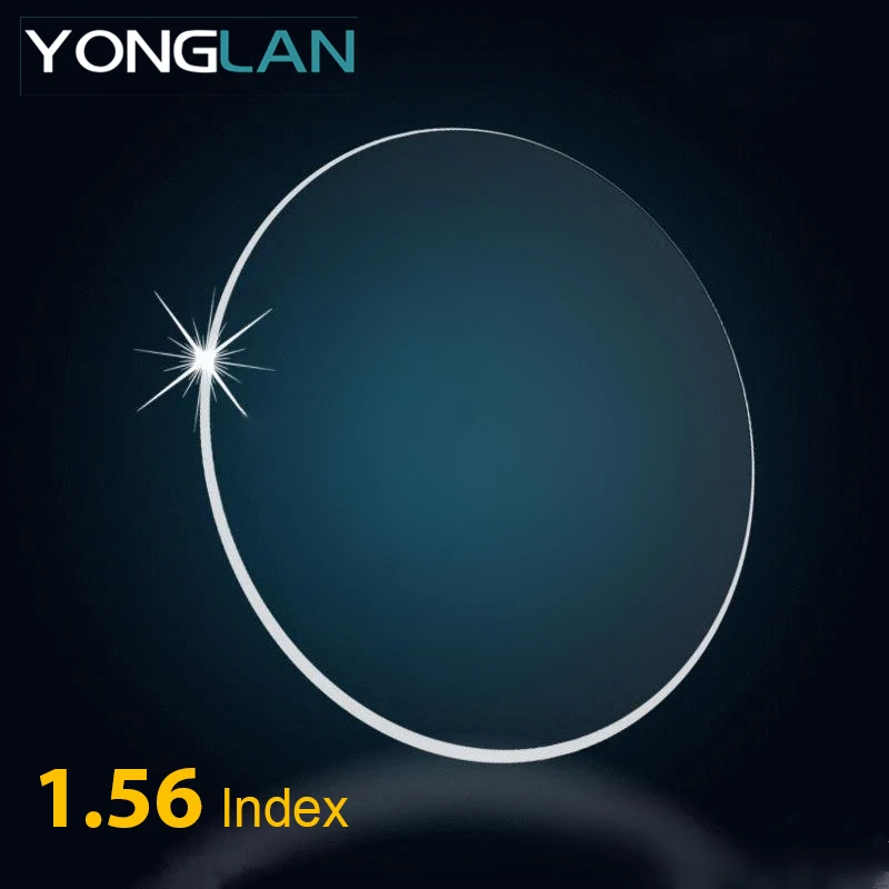 

Yong Lan 1.56 1.61 1.67 1.74 Index Myopia Clear Lens Prescription Astigmatism Unisex Glasses Lenses Aspheric Green Coating