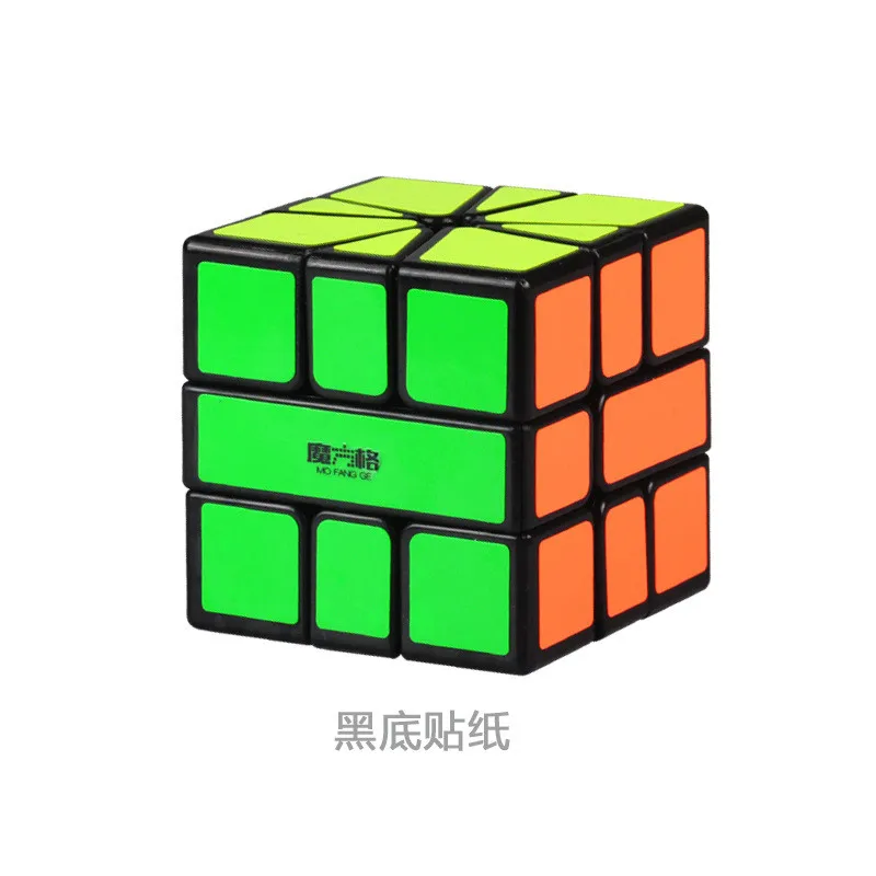 Qiyi mofangge квадратный 1 XDM X-Man Дизайн Вольт кв 1 Magic Cube SQ1 Скорость кубики для профессиональных Логические игрушки для детей-Раскрашенная