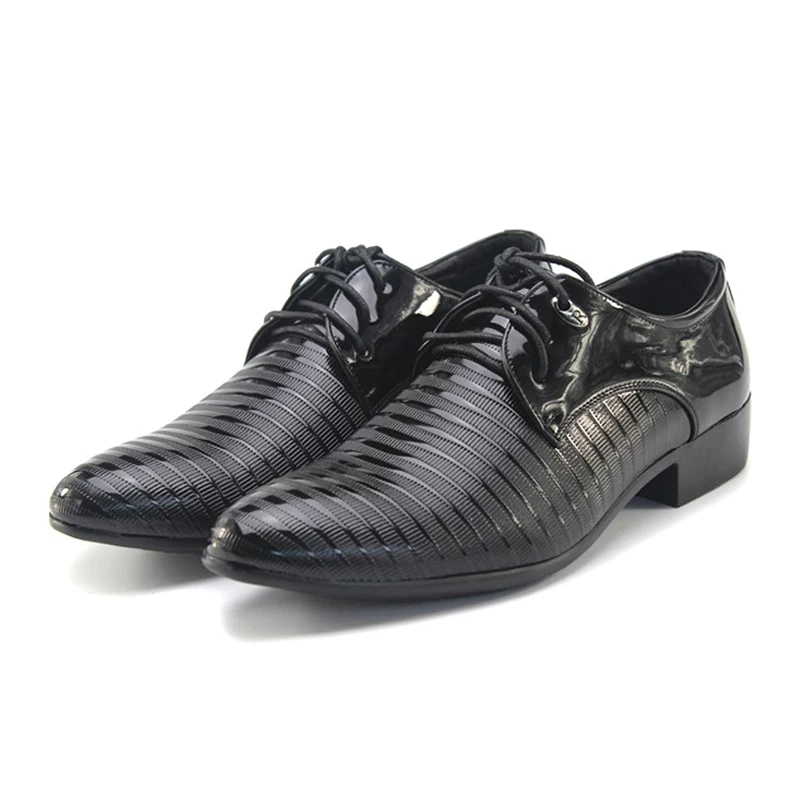Bureau Hombre Mode Oxford Lacets Mariage De D'affaires Hommes Formelle Zapatos Appartements Chaussures Cuir En À Vestir Robe 05 Black Pour YaYrq