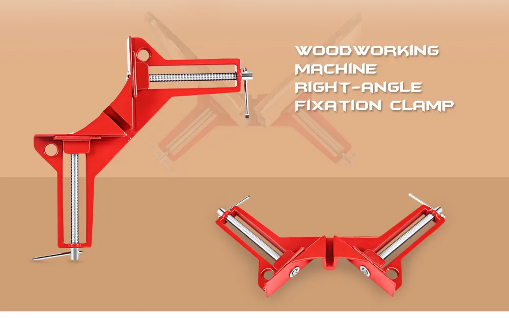 90 градусов угол зажим под прямым углом деревообрабатывающий каркас зажим DIY Стеклянная рамка угловой патрон Mitre деревянные хомуты