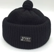 Осенне-зимняя обувь для пожилых мужская шапка, защищающая уши зимние трикотажные изделия шапка вязаная тепловой старый мужская шапка