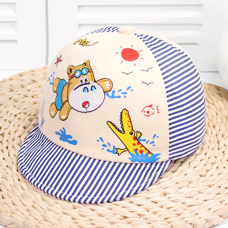 

Newborn Cotton Baby Hat Unisex Cartoon Crocodile Soft Cute Baby Cap Toddler Infant Boys&Girls Newborn Hat For 3-24 Months
