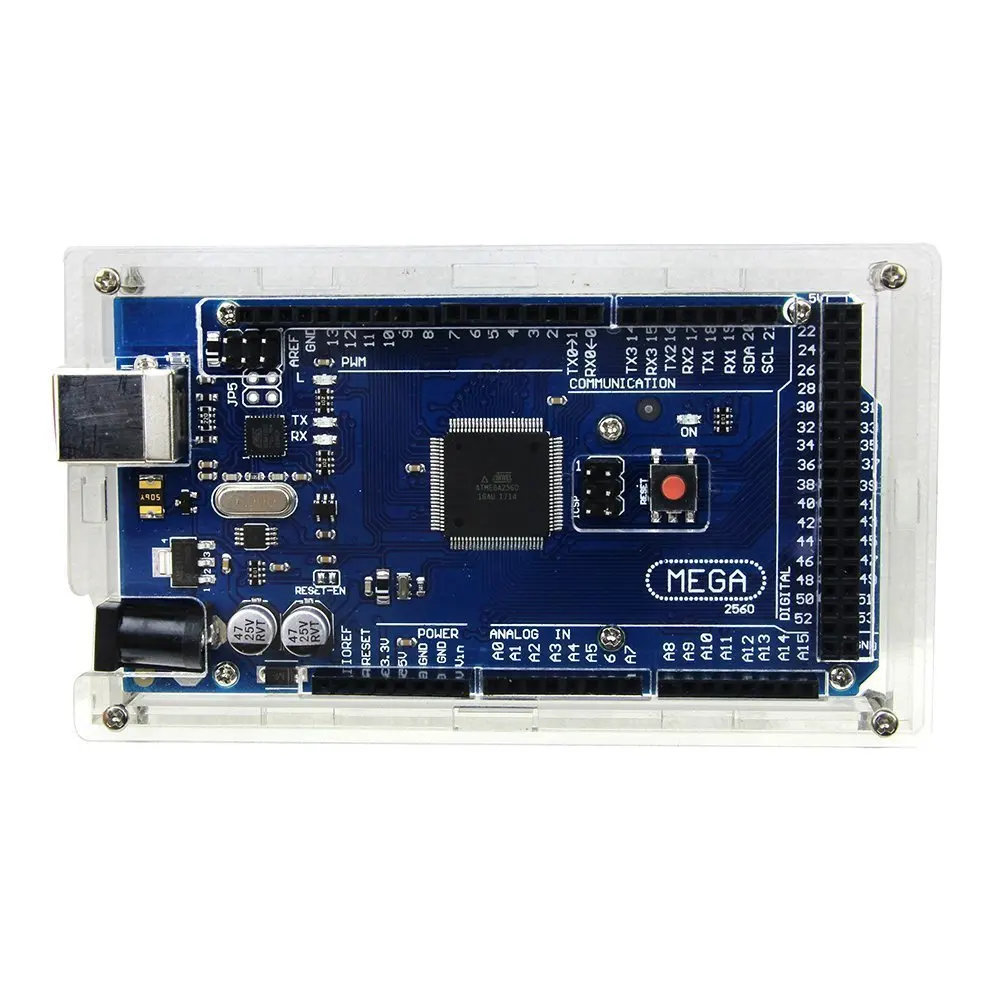 Хит продаж акриловая коробка прозрачная крышка для Arduino Mega 2560 R3 чехол Mega2560 REV3