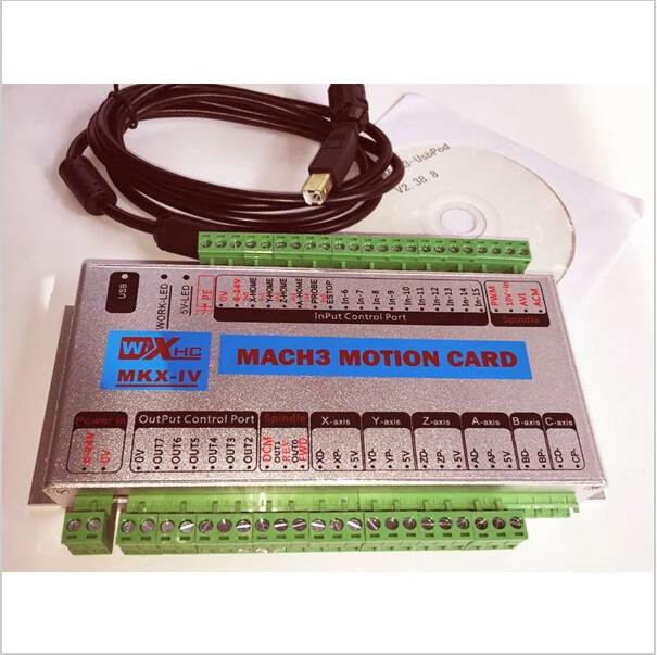 

Mach3 usb port cnc controller card speed of 2000KHZ