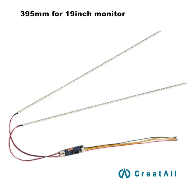 Special Offers Universal LED Backlight Lamps Update kit For LCD Monitor 2 LED Strips Support to 19'' 395mm Special Offers Universal LED Backlight Lamps Update kit For LCD Monitor 2 LED Strips Support to 19'' 395mm