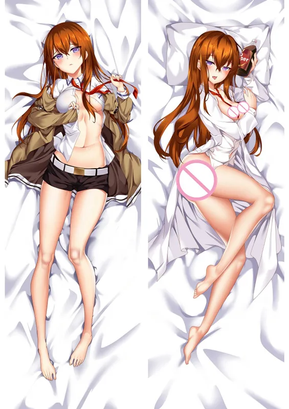 MMF June 2018 обновление Steins Персонажи ворот сексуальная девушка Makise Kurisu наволочка для