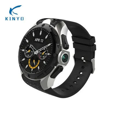 ALLCALL W2 Smartwatch Android 3g часы пульсометр наручные часы IP68 Водонепроницаемый gps Смарт часы камера Поддержка sim-карты PK kw99 - Цвет: Серебристый